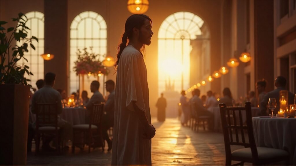 The Bridegroom and the Bride wedding invitation