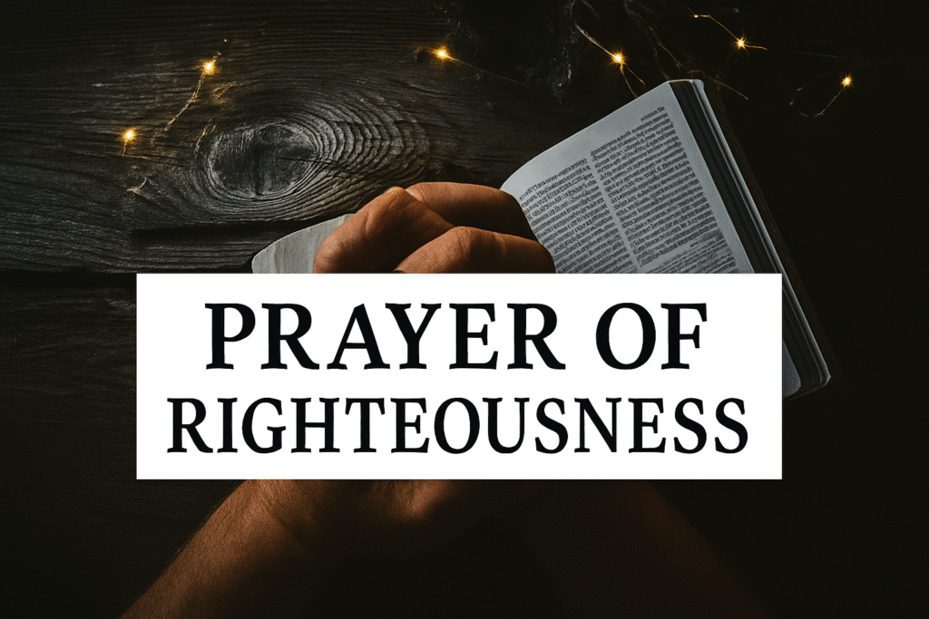 Prayer-of-righteousness
